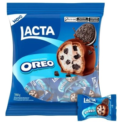 BomBom Chocolate Lacta Oreo 540g BomBom Chocolate Lacta Oreo 540g