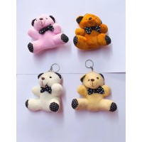 Chaveiro - ursinho Pelucia gravatinha borboleta