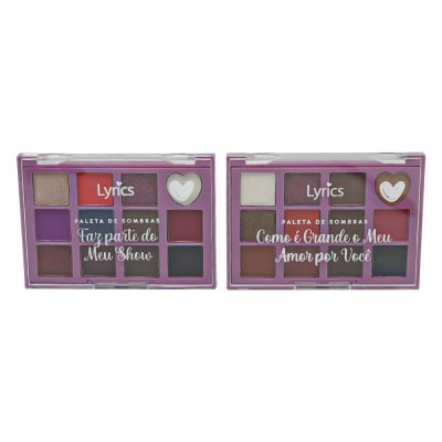 Paleta de Sombras - Maquiagem (acima 5 unid. PIX R$ 9.00 cada - 24 unid. pix R$ 8,10 cada)