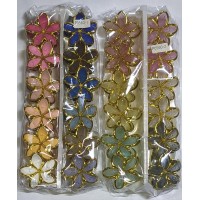 Pregadeira Piranha de Cabelo - Pequena - c/12 unidades - (P0560)