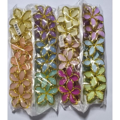 Pregadeira Piranha de Cabelo - Média c/12 unidades - (P63) Pregadeira Piranha de Cabelo - Média c/12 unidades - (P63)