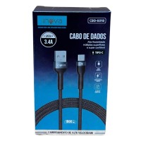 Cabo de dados USB  Tipo C na caixa - para Carregar Celular