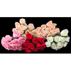 Buque com 12 Rosa Artificial