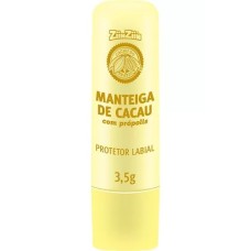 Protetor Labial Manteiga De Cacau Com Própolis Ziinziin 3,5g ( 5 ou + no pix 1,89 cada)