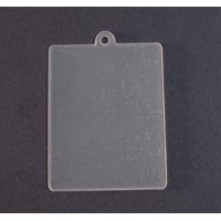 Chaveiro Retangular 5x4cm - Acrílico Cristal 2mm - Com Furo ( 5 ou + no PIX R$ 0.99 cada) Chaveiro Retangular 5x4cm - Acrílico Cristal 2mm - Com Furo ( 5 ou + no PIX R$ 0.99 cada)