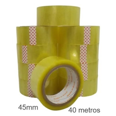 Fita Durex incolor (45mm x 40 metros) - unidade