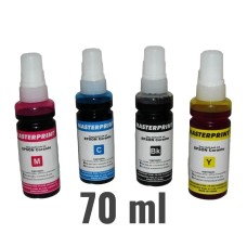Refil Tinta Epson - Corante 70ml - Kora/Masterprint - Unidade Refil Tinta Epson - Corante 70ml - Kora/Masterprint - Unidade