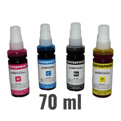 Refil Tinta Epson - Corante 70ml - Kora/Masterprint - Unidade