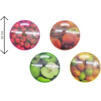 Tabua de Corte Plastica Redonda - 35cm - sortido Tabua de Corte Plastica Redonda - 35cm - sortido