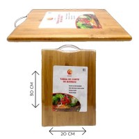 Tabua de Corte Bamboo - 30x20cm Tabua de Corte Bamboo - 30x20cm