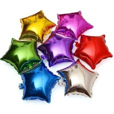 Balão Estrela Metalico - 22cm