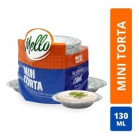 Embalagem Descartavel Mini Torta 130 Ml - c/50 unidades