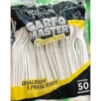 Garfo Master - Premium - Branco - C/ 50 unidades
