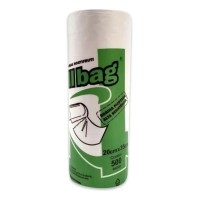 Bobina Picotada 20 cm x 35 cm 500 Sacos Transparentes