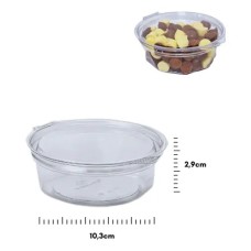 Embalagem Redonda Diamantada Articulada B742 - 250ml - pacote c/ 10 unidades Embalagem Redonda Diamantada Articulada B742 - 250ml - pacote c/ 10 unidades