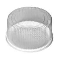 Embalagem com tampa alta Ranhuras ( Bolos e Tortas) 1,7kg - (B 50 RA) unidade