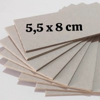 Papelão Cinza para mini bloco (5,5x8cm)
