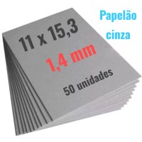 Papelão Cinza Grafort 1.4mm 11x15,3 ( 50 unidades ) 