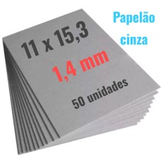 Papelão Cinza Grafort 1.4mm 11x15,3 ( 50 unidades ) 