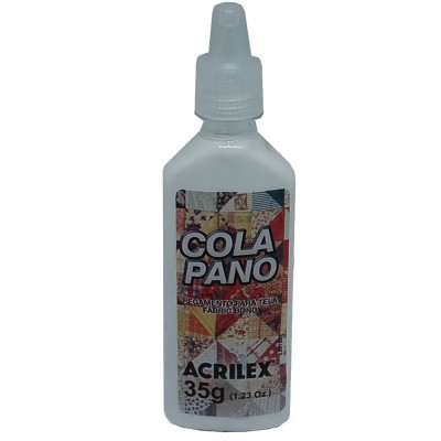 Cola Pano Acrilex - 35 gramas Cola Pano Acrilex - 35 gramas
