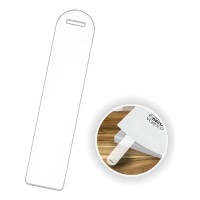 Marca Pagina Livros Acrilico Transparente Liso ( 5 ou + no PIX R$ 1,53 cada)