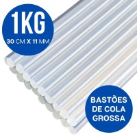 1 kilo de Bastão Refil de Cola Quente Grosso