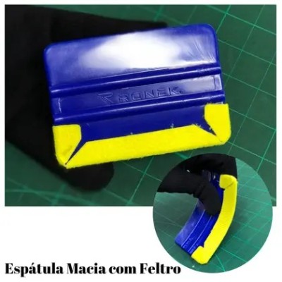 Espatula Macia para Adesivo com Feltro