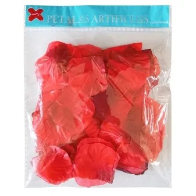 Pétalas de Rosa Vermelha Artificial - c/100 unidades Pétalas de Rosa Vermelha Artificial - c/100 unidades