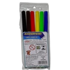 Canetinha - Lavavel - 6 cores - MasterPrint Canetinha - Lavavel - 6 cores - MasterPrint