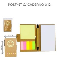 Bloco De Anotações - Caderneta Ecológico - c/ Caneta Ecológica