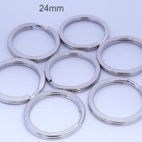 Argola Para Chaveiro S/ corrente 24mm Prata - Pacote c/10 unidades Argola Para Chaveiro S/ corrente 24mm Prata - Pacote c/10 unidades