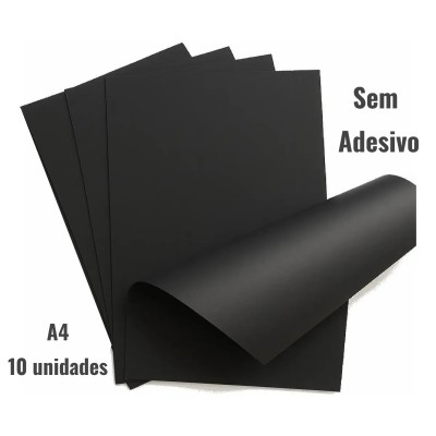 Manta Magnetica A4 - Pacote c/10 (Ima) - Não e Adesiva Manta Magnetica A4 - Pacote c/10 (Ima) - Não e Adesiva
