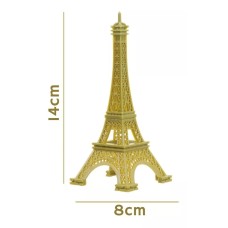 Mini Torre Eiffel De Plástico Decoração Festa Paris