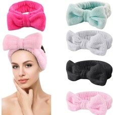 Tiara para Maquiagem - Faixa Facial Pelúcia - unidade
