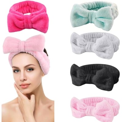 Tiara para Maquiagem - Faixa Facial Pelúcia - unidade