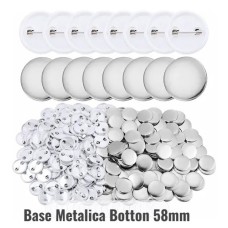 kit Botton 58mm - (Base - Concha - Pelicula) X-Subly