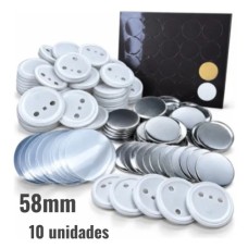 kit Botton ima 58mm - c/10 unidades - X-Subly