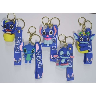 Chaveiro Stitch Disney 3d, Robusto, 6cm X 6cm, Lilo & Stitch (Acima de 5 no PIX R$ 9,90 cada)