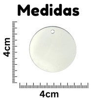 Chaveiro Redondo 4cm - Acrílico Cristal 2mm - Com Furo ( 5 ou + no PIX R$ 0,81 cada) Chaveiro Redondo 4cm - Acrílico Cristal 2mm - Com Furo ( 5 ou + no PIX R$ 0,81 cada)