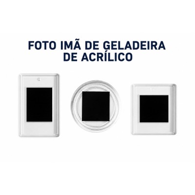 Foto ima de Geladeira de Acrilico - unidade Foto ima de Geladeira de Acrilico - unidade