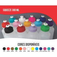 Squeeze 300ml - (garrafa) (Acima de 5 unidades no PIX R$ 2,00 cada)