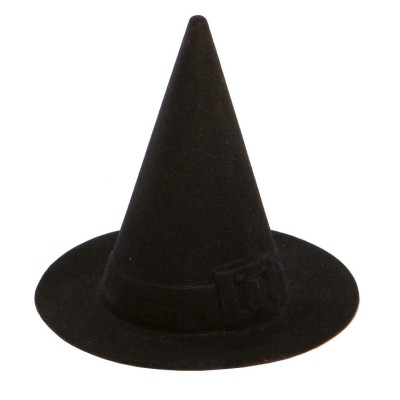 Enfeite Pequeno 11cm Chapéu Bruxa 1 unidade