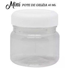 Pote de Papinha/Geleia (mini) - 40gr - c/10 unidades - Gratis Colherzinha