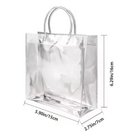 Sacola Presente Plastica Transparente 16x7 ( 5 ou + no PIX R$ 2,25 cada)