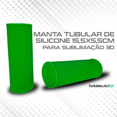 Manta Tubular de Silicone 15,5 x 5,5cm