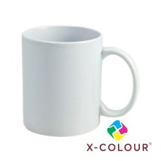 Caneca Porcelana Branca 325ml ( X-Colour ) - Sublimação AAA