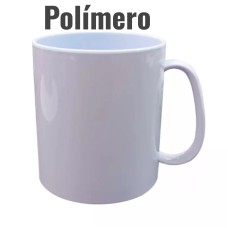 Caneca Polimero Sublimavel Branca 325ml ( 5 ou + PIX = R$ 5,22 )