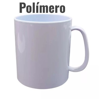 Caneca Polimero Sublimavel Branca 325ml ( 5 ou + PIX = R$ 5,22 ) Caneca Polimero Sublimavel Branca 325ml ( 5 ou + PIX = R$ 5,22 )