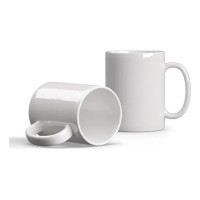 Caneca Porcelana Branca 320ml ( MasterPrint ) - Sublimação AAA - unidade