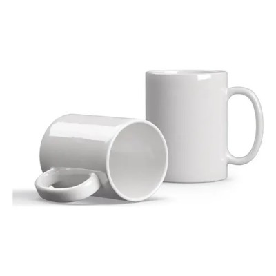 Caneca Porcelana Branca 320ml ( MasterPrint ) - Sublimação AAA - unidade
